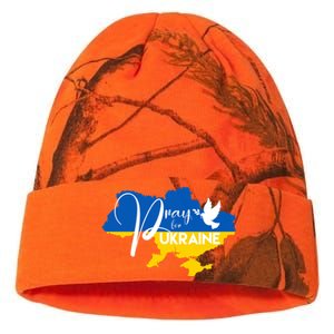 Pray For Ukraine Dove Kati Licensed 12" Camo Beanie