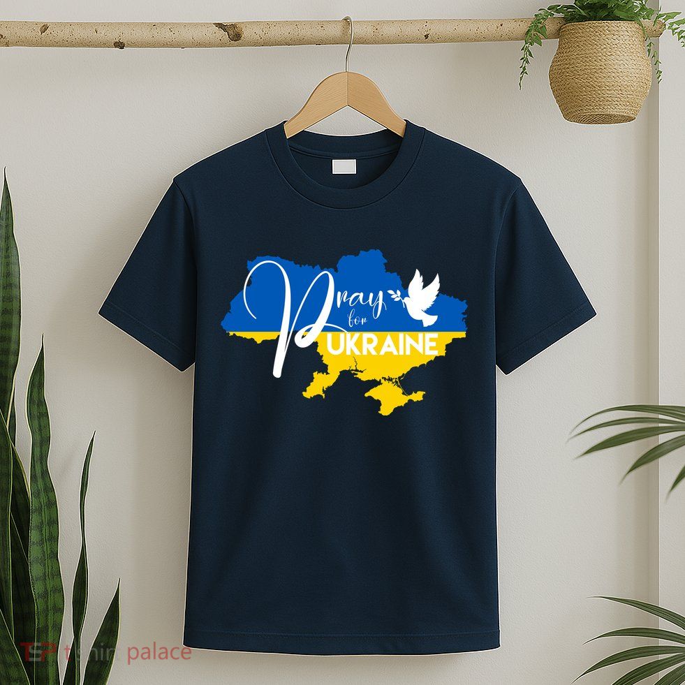 Pray For Ukraine Dove T-Shirt