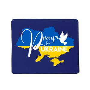 Pray For Ukraine Dove Mousepad