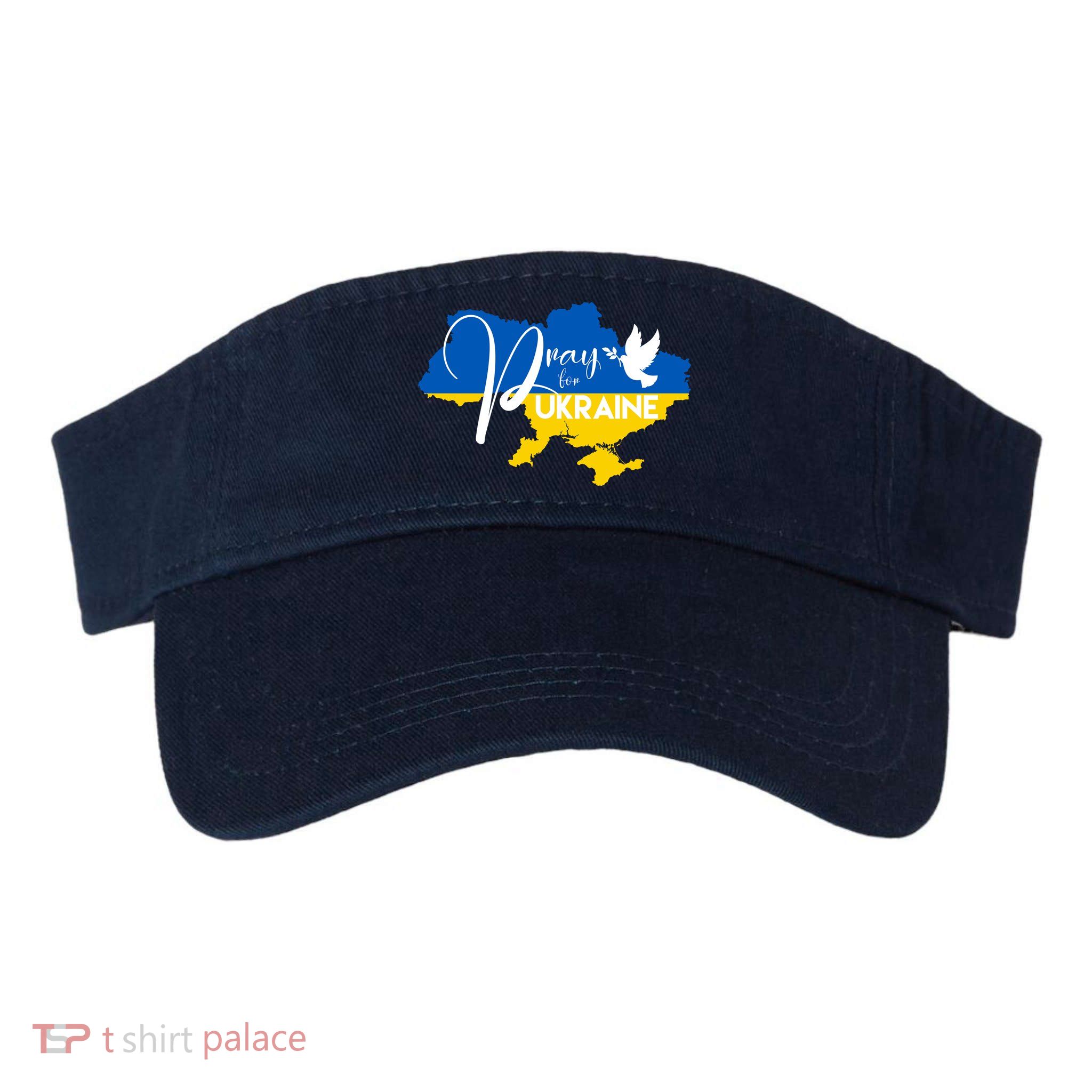 Pray For Ukraine Dove Visor