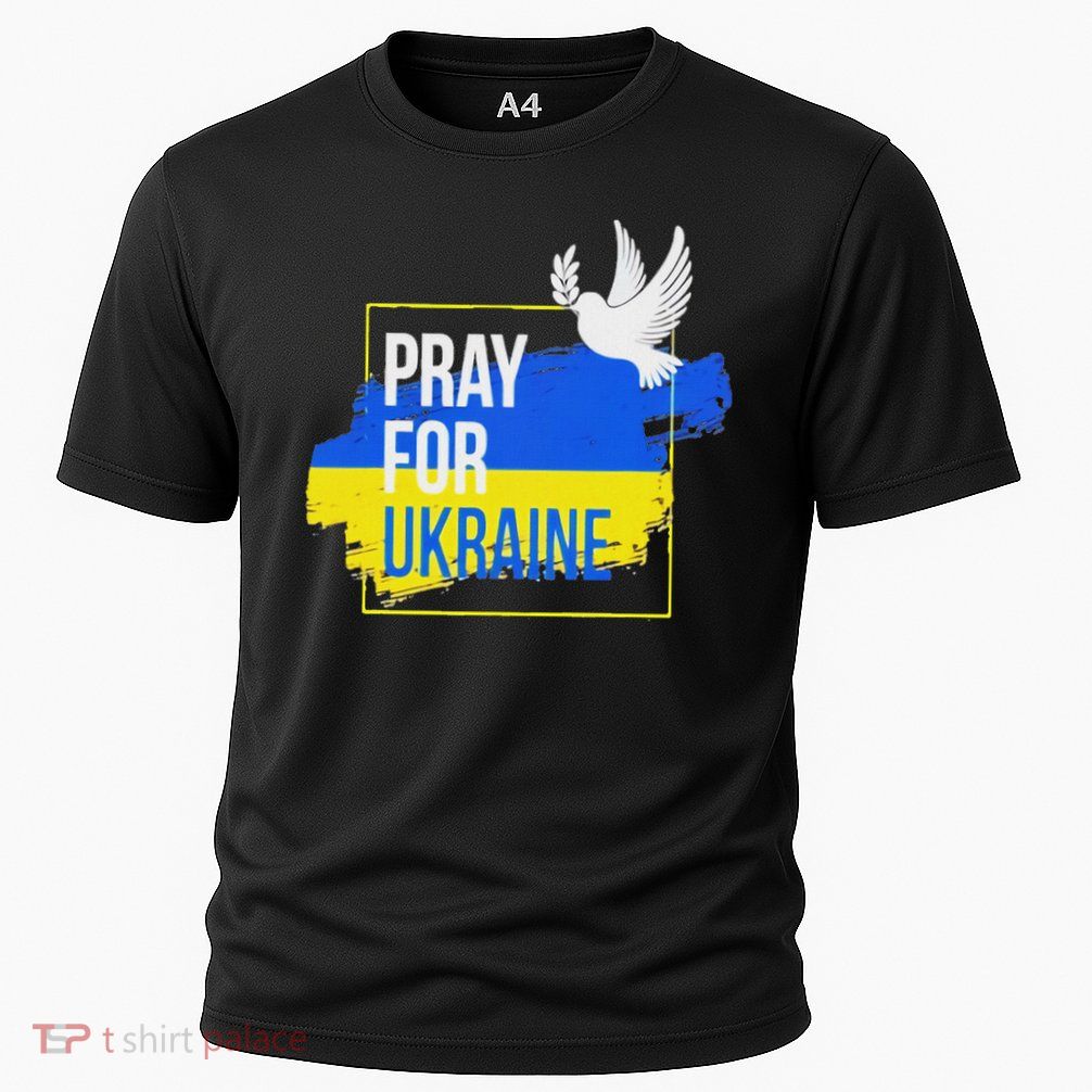 Pray For Ukraine Peace Dove Women Stop War Cooling Performance Crew T-Shirt