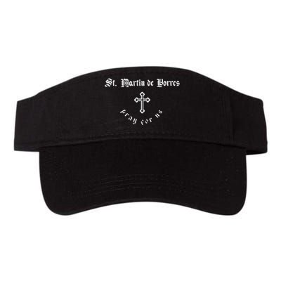 Pray For Us St. Martin De Porres P.A.T.R.O.N Saint Valucap Bio-Washed Visor