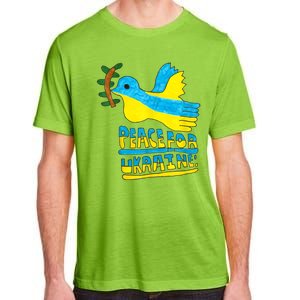 Peace For Ukraine Bird Adult ChromaSoft Performance T-Shirt