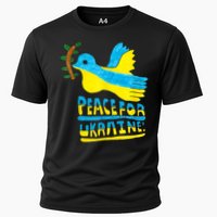 Peace For Ukraine Bird Cooling Performance Crew T-Shirt