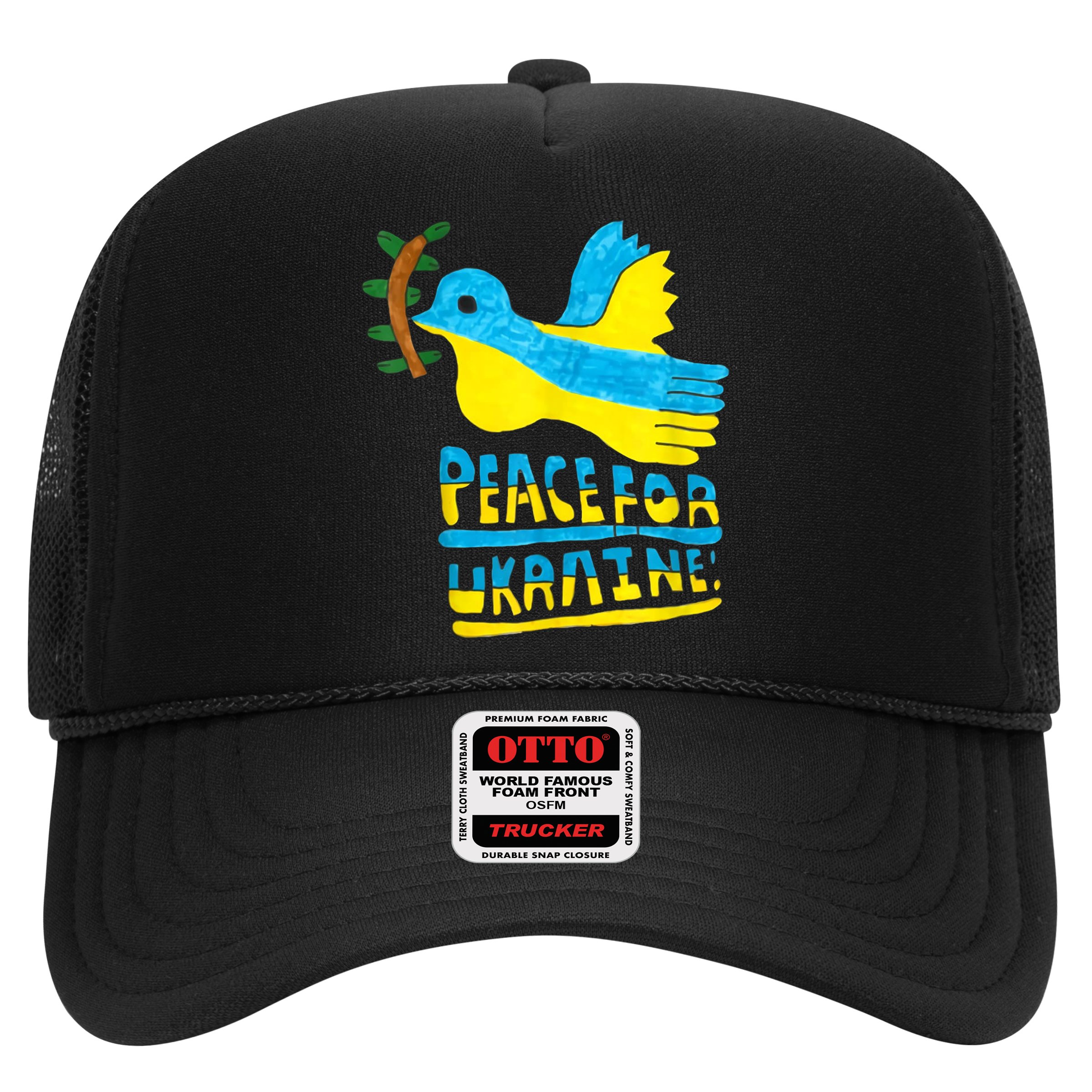 Peace For Ukraine Bird Hat