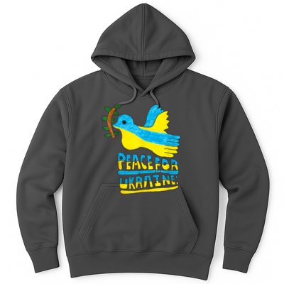 Peace For Ukraine Bird Hoodie