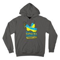 Peace For Ukraine Bird Hoodie