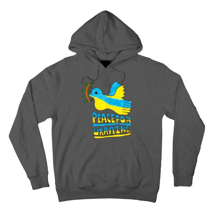 Peace For Ukraine Bird Hoodie