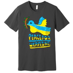 Peace For Ukraine Bird Premium T-Shirt