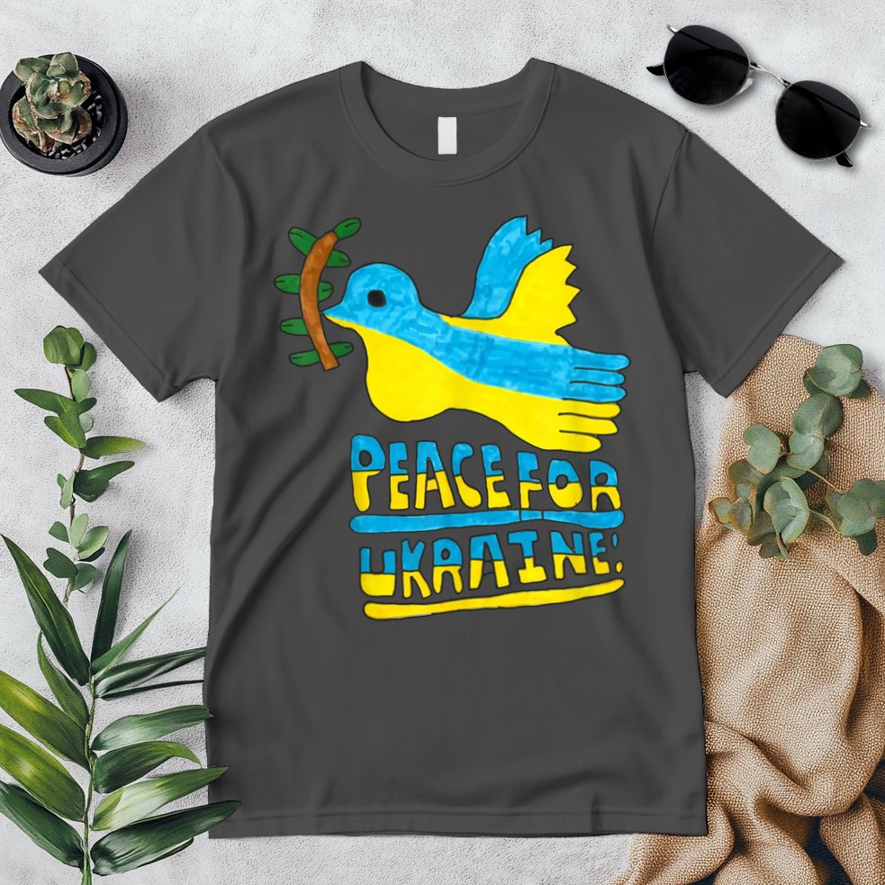 Peace For Ukraine Bird Premium T-Shirt