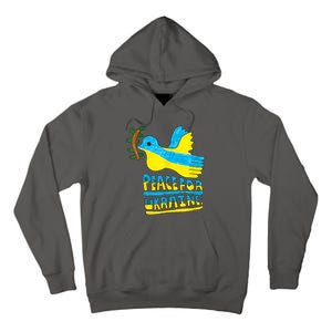 Peace For Ukraine Bird Tall Hoodie