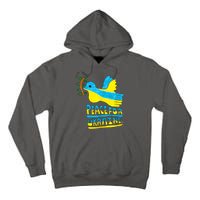 Peace For Ukraine Bird Tall Hoodie