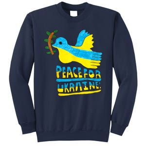 Peace For Ukraine Bird Sweatshirt