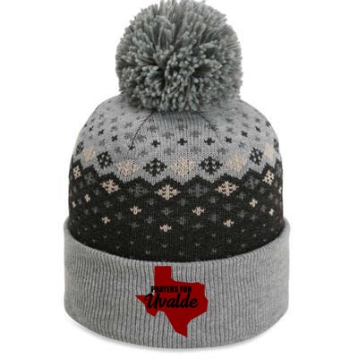 Prayers For Uvalde Texas Strong The Baniff Cuffed Pom Beanie