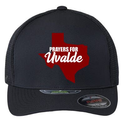 Prayers For Uvalde Texas Strong Flexfit Unipanel Trucker Cap