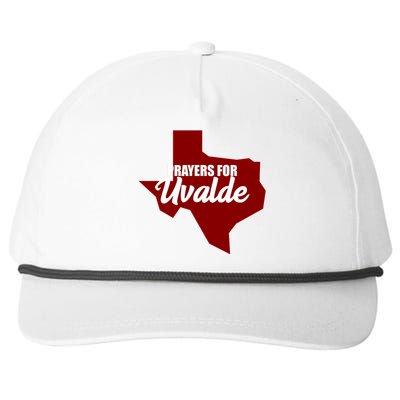 Prayers For Uvalde Texas Strong Snapback Five-Panel Rope Hat