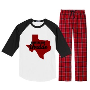 Prayers For Uvalde Texas Strong Raglan Sleeve Pajama Set