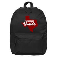 Prayers For Uvalde Texas Strong 16 in Basic Backpack