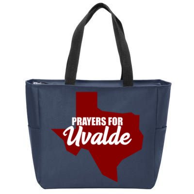 Prayers For Uvalde Texas Strong Zip Tote Bag