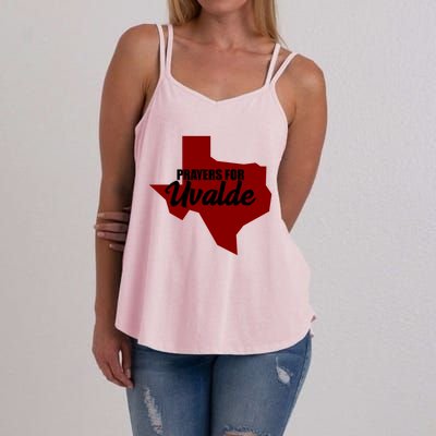 Prayers For Uvalde Texas Strong Women's Strappy Tank