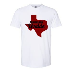 Prayers For Uvalde Texas Strong Softstyle CVC T-Shirt