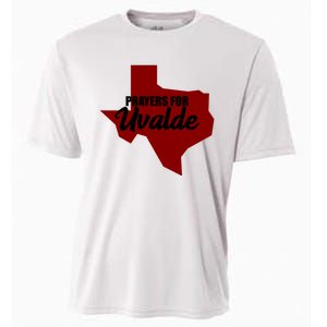 Prayers For Uvalde Texas Strong Cooling Performance Crew T-Shirt