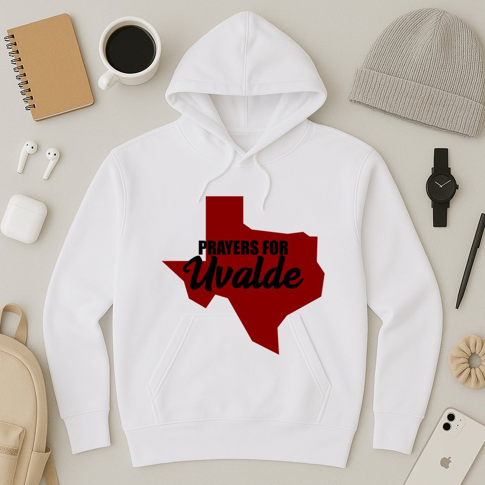 Prayers For Uvalde Texas Strong Hoodie