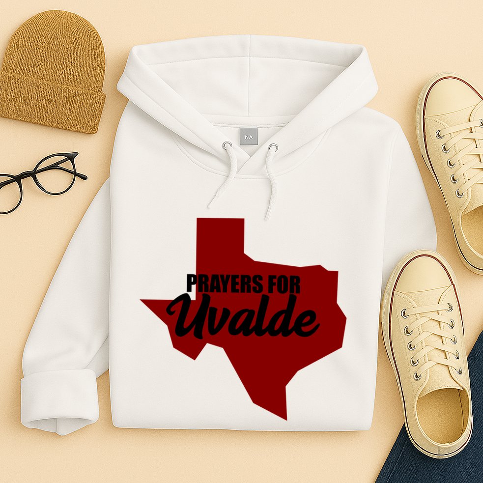 Prayers For Uvalde Texas Strong Hoodie