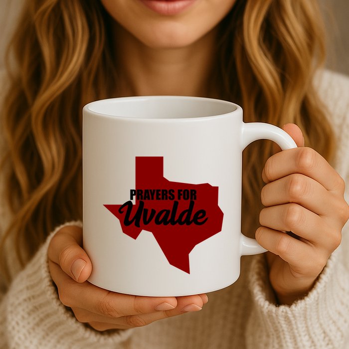 Prayers For Uvalde Texas Strong Mug