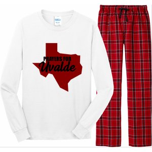 Prayers For Uvalde Texas Strong Long Sleeve Pajama Set