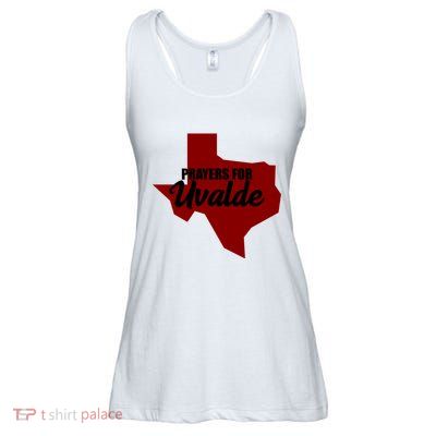 Prayers For Uvalde Texas Strong Ladies Essential Flowy Tank