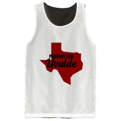Prayers For Uvalde Texas Strong Mesh Reversible Basketball Jersey Tank