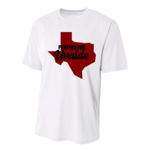 Prayers For Uvalde Texas Strong Performance Sprint T-Shirt