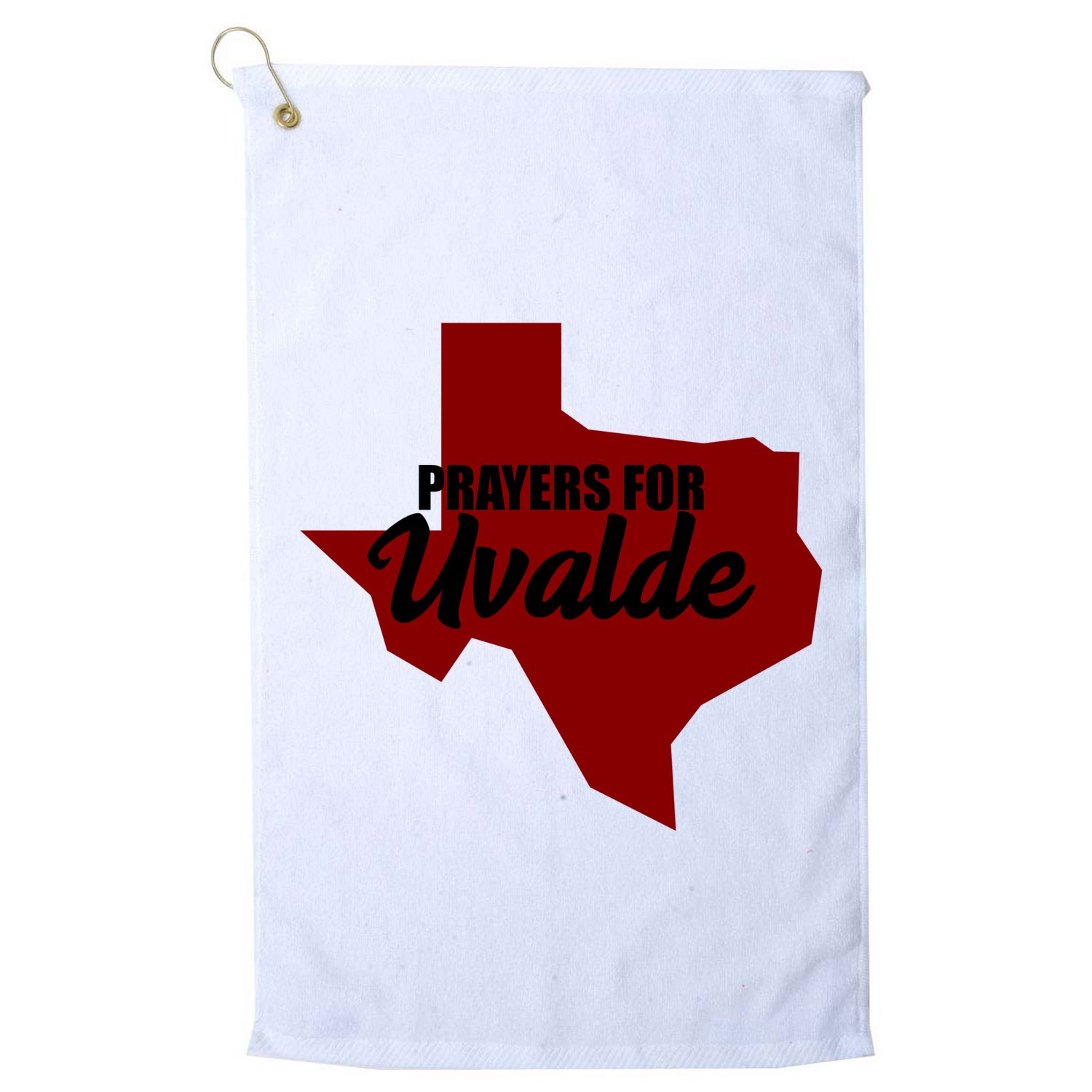 Prayers For Uvalde Texas Strong Golf Towel