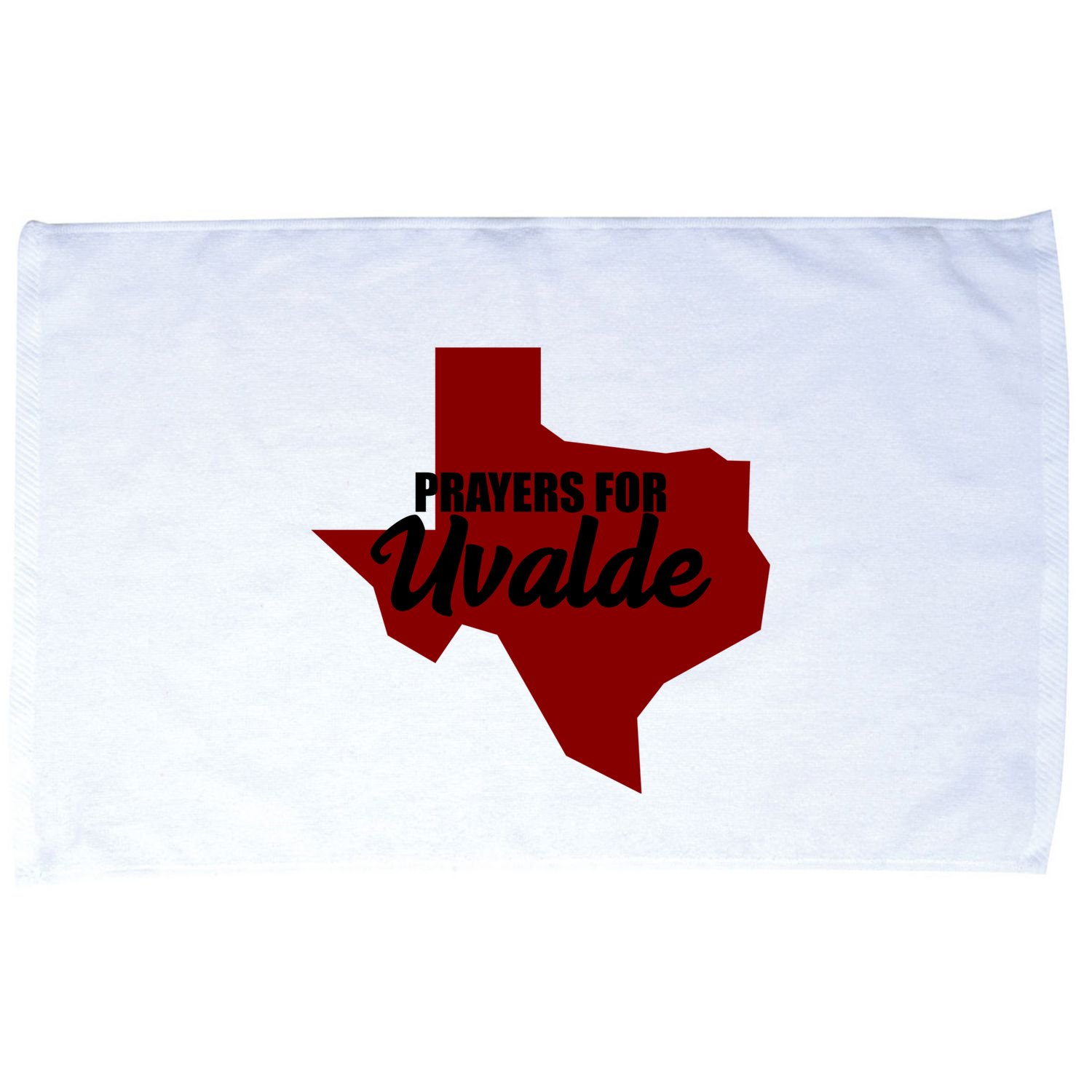 Prayers For Uvalde Texas Strong Microfiber Hand Towel