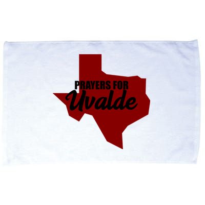 Prayers For Uvalde Texas Strong Microfiber Hand Towel