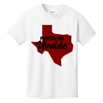 Prayers For Uvalde Texas Strong Kids T-Shirt