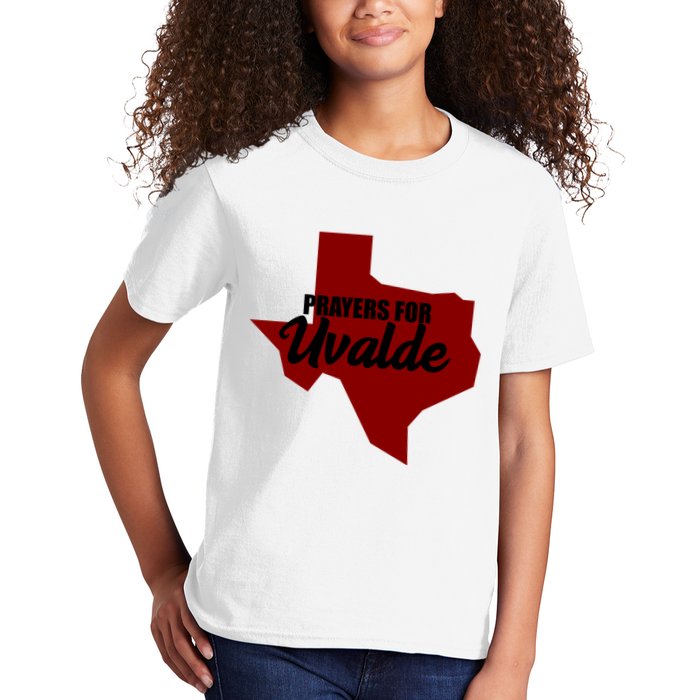 Prayers For Uvalde Texas Strong Kids T-Shirt