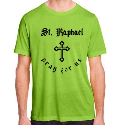 Pray For Us St. Raphael Adult ChromaSoft Performance T-Shirt