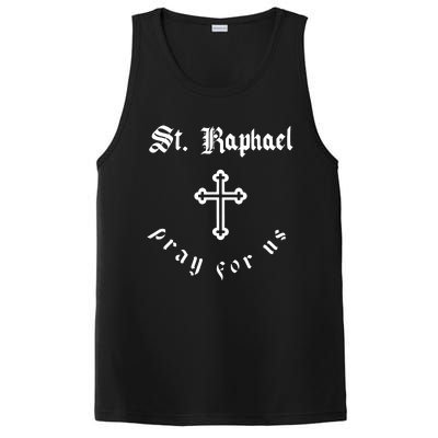 Pray For Us St. Raphael PosiCharge Competitor Tank