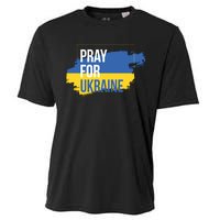 Pray For Ukraine Cooling Performance Crew T-Shirt