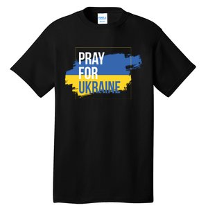 Pray For Ukraine Tall T-Shirt