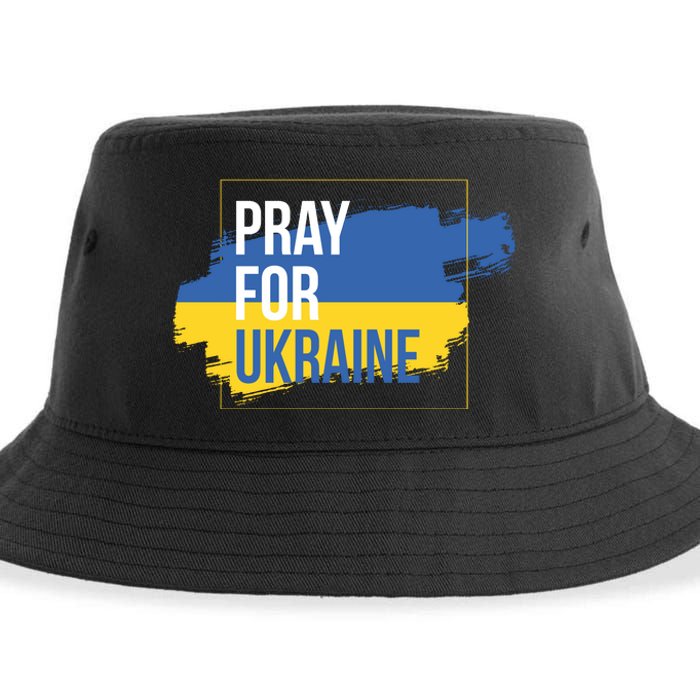 Pray For Ukraine Sustainable Bucket Hat