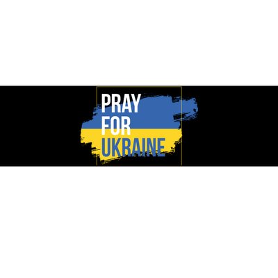 Pray For Ukraine Bumper Sticker