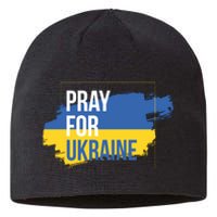 Pray For Ukraine Sustainable Beanie