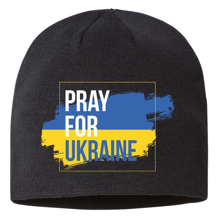 Pray For Ukraine Sustainable Beanie