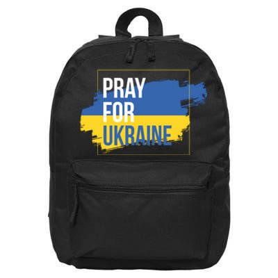 Pray For Ukraine 16 in Basic Backpack