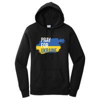 Pray For Ukraine Women's Pullover Hoodie