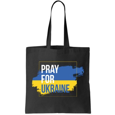 Pray For Ukraine Tote Bag