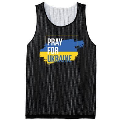 Pray For Ukraine Mesh Reversible Basketball Jersey Tank